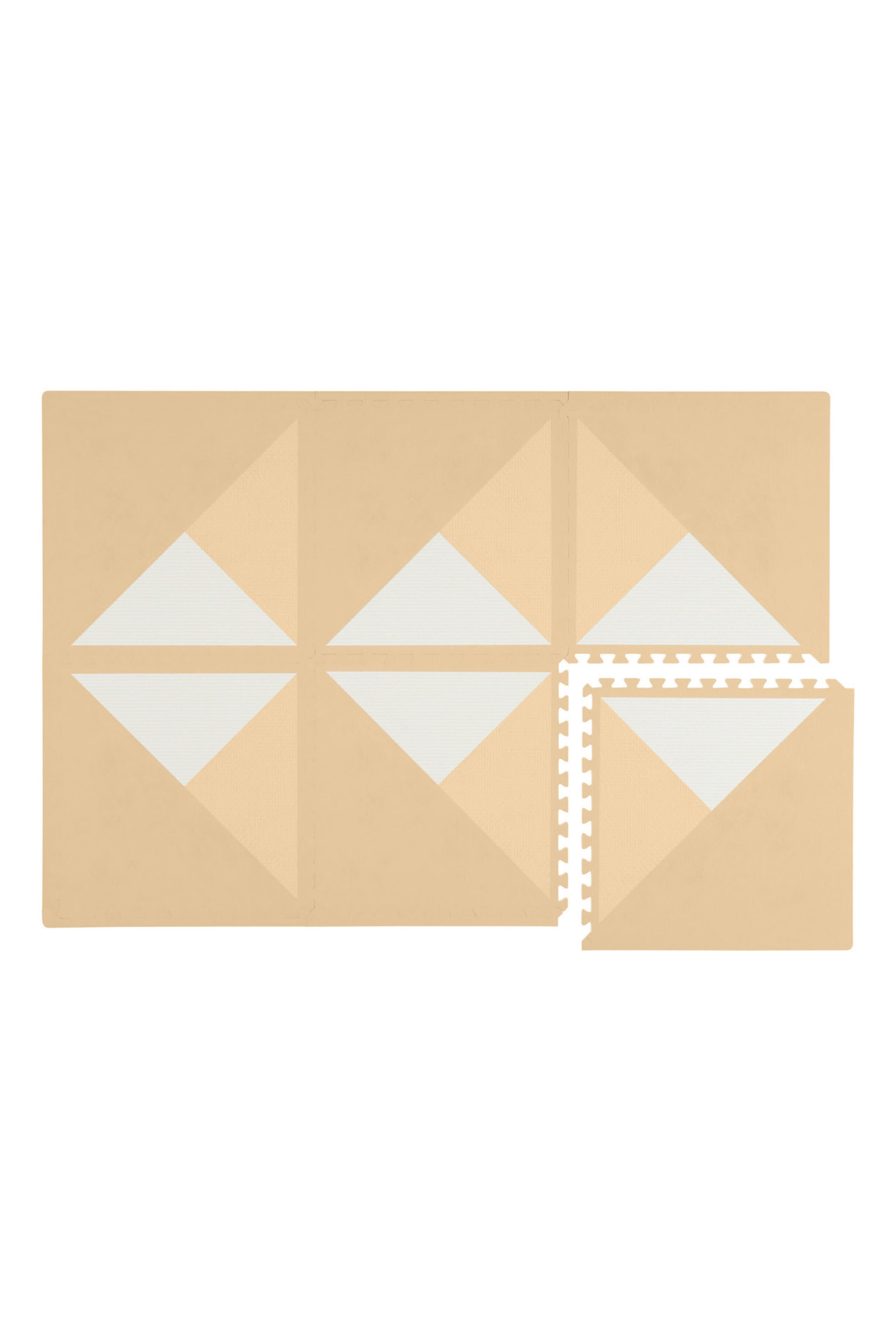 KYTE - Tapis de puzzle en mousse bébé Wheat 180x120