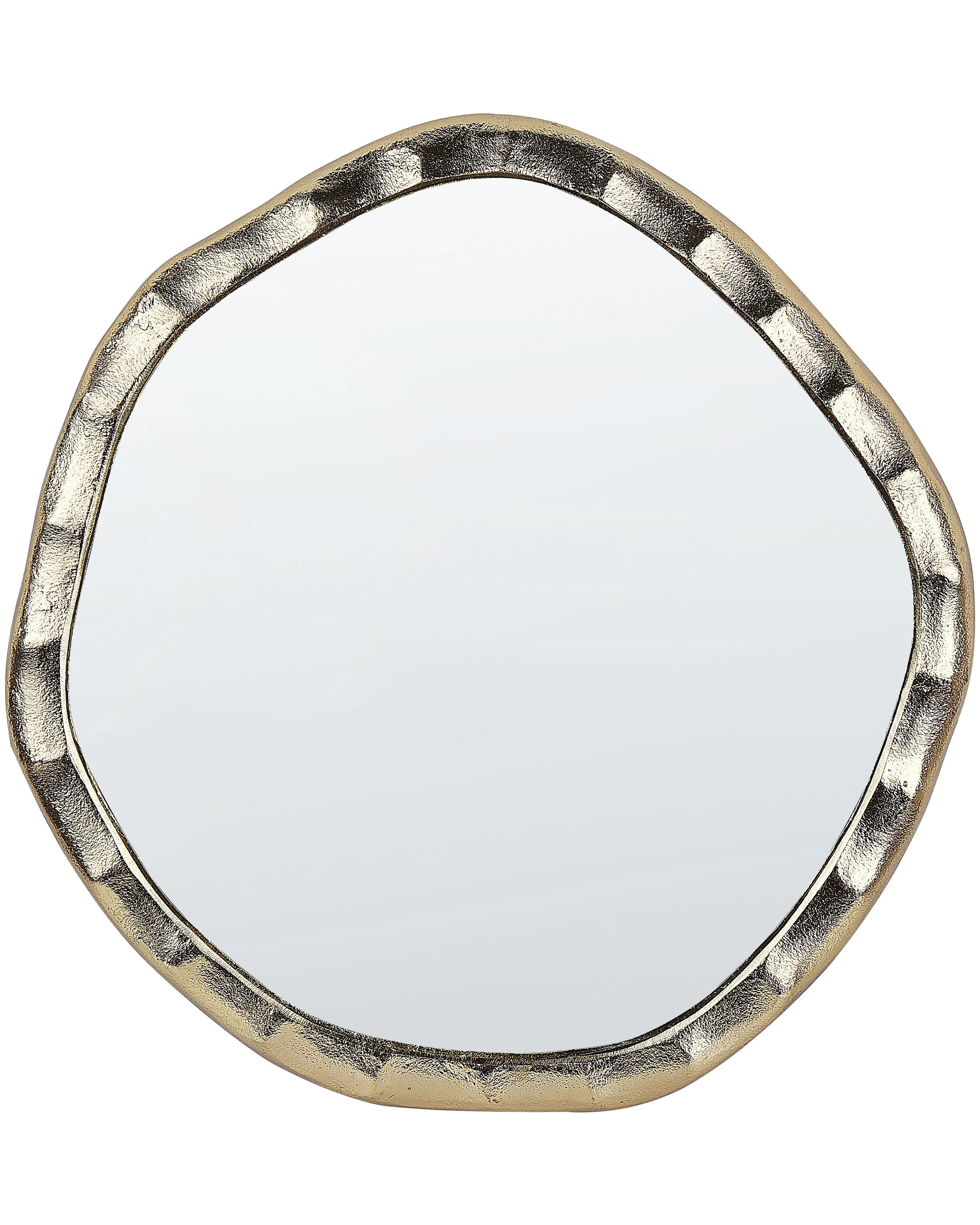 Wall Mirror ANGKE 42 cm 40 cm Metal Gold