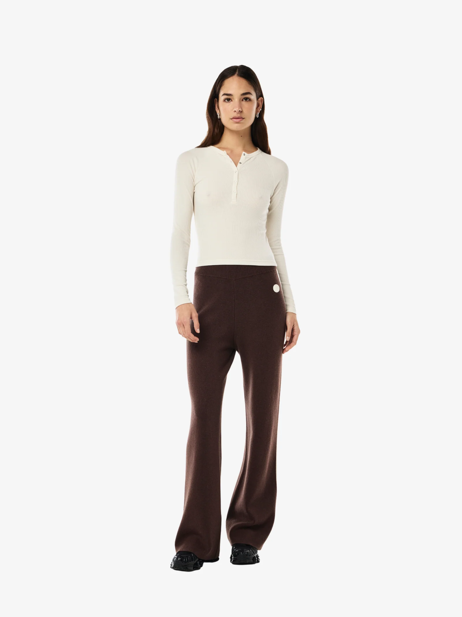 Prive Rib Long Sleeve Tee