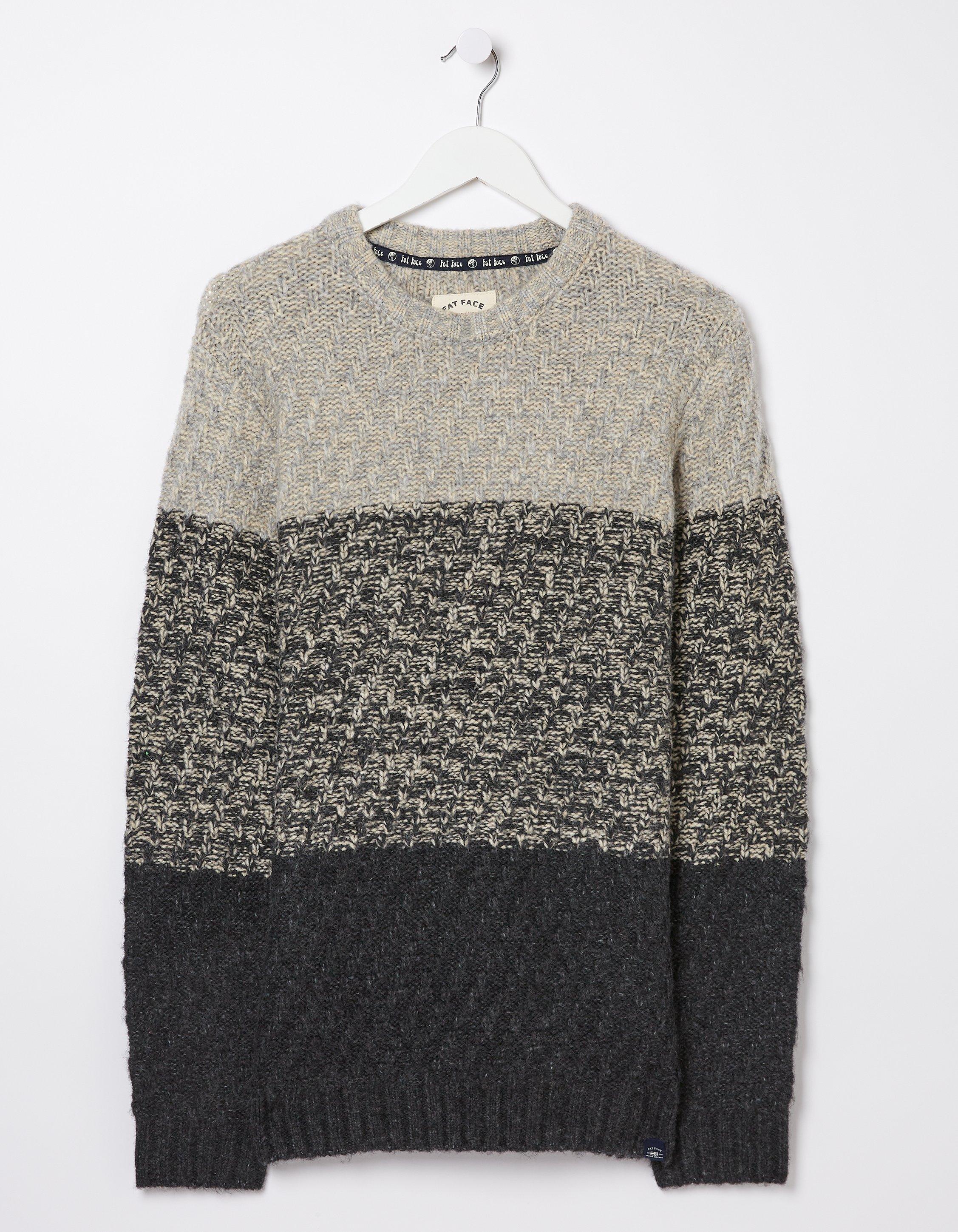 Calder Ombre Crew Neck Jumper