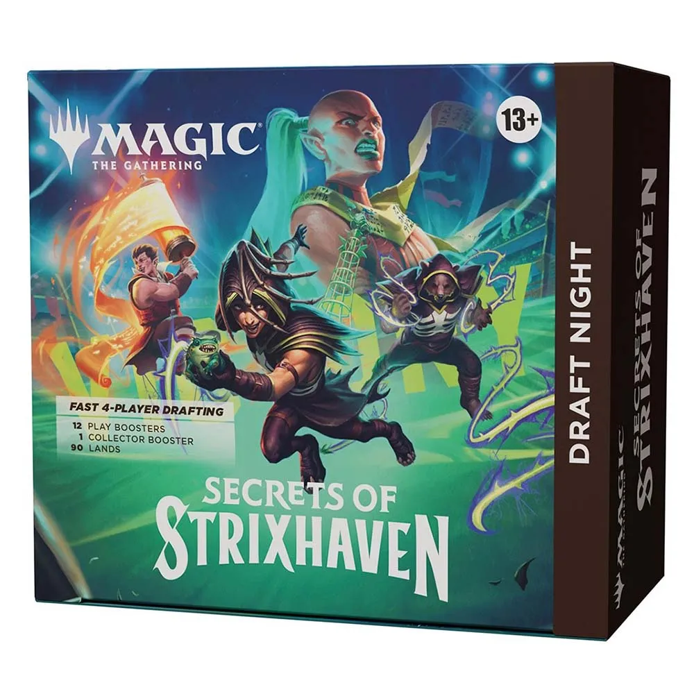 Wizards Of The Coast Magic: The Gathering-Secrets of Strixhaven Draft Night trading cards