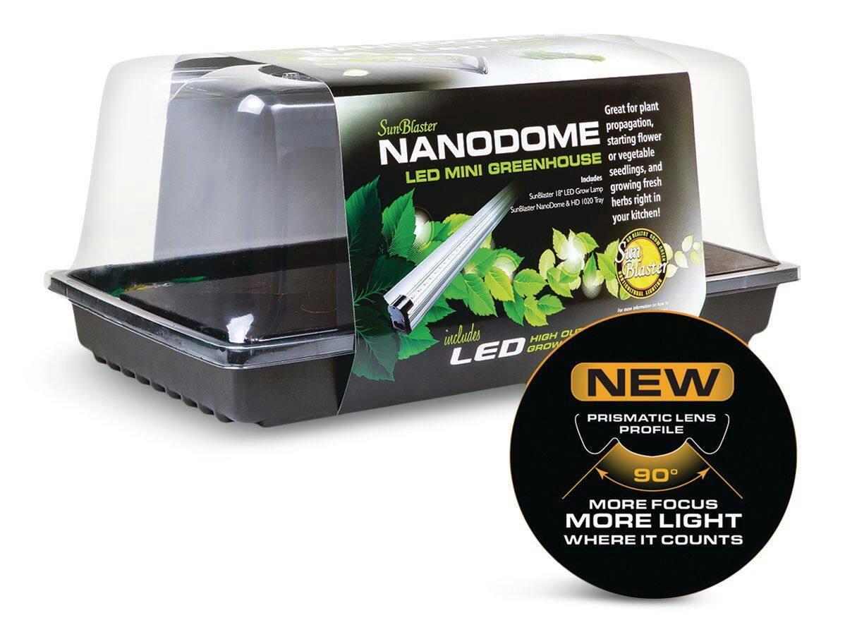Sunblaster Nanodome Prismatic LED Mini Greenhouse Kit