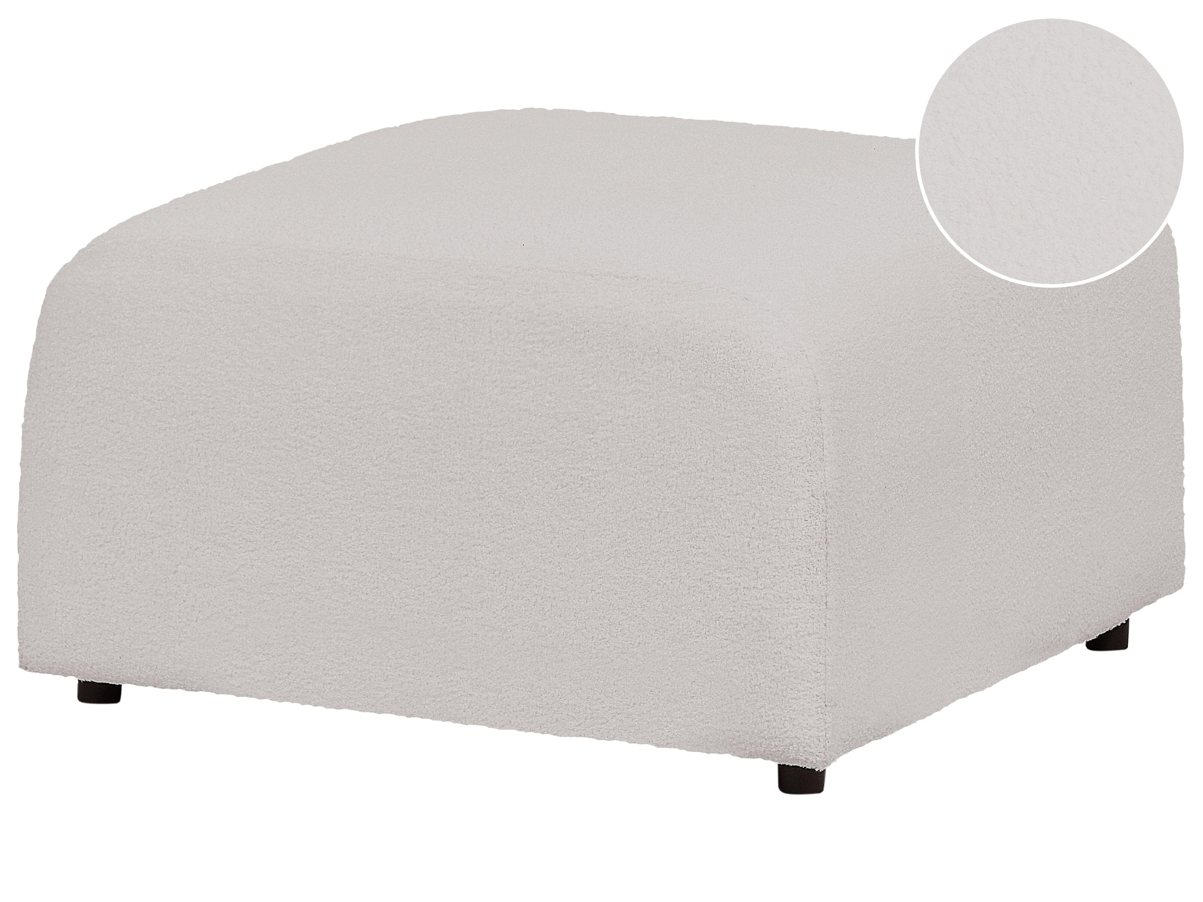 Ottoman FALSTERBO Boucle Light Grey