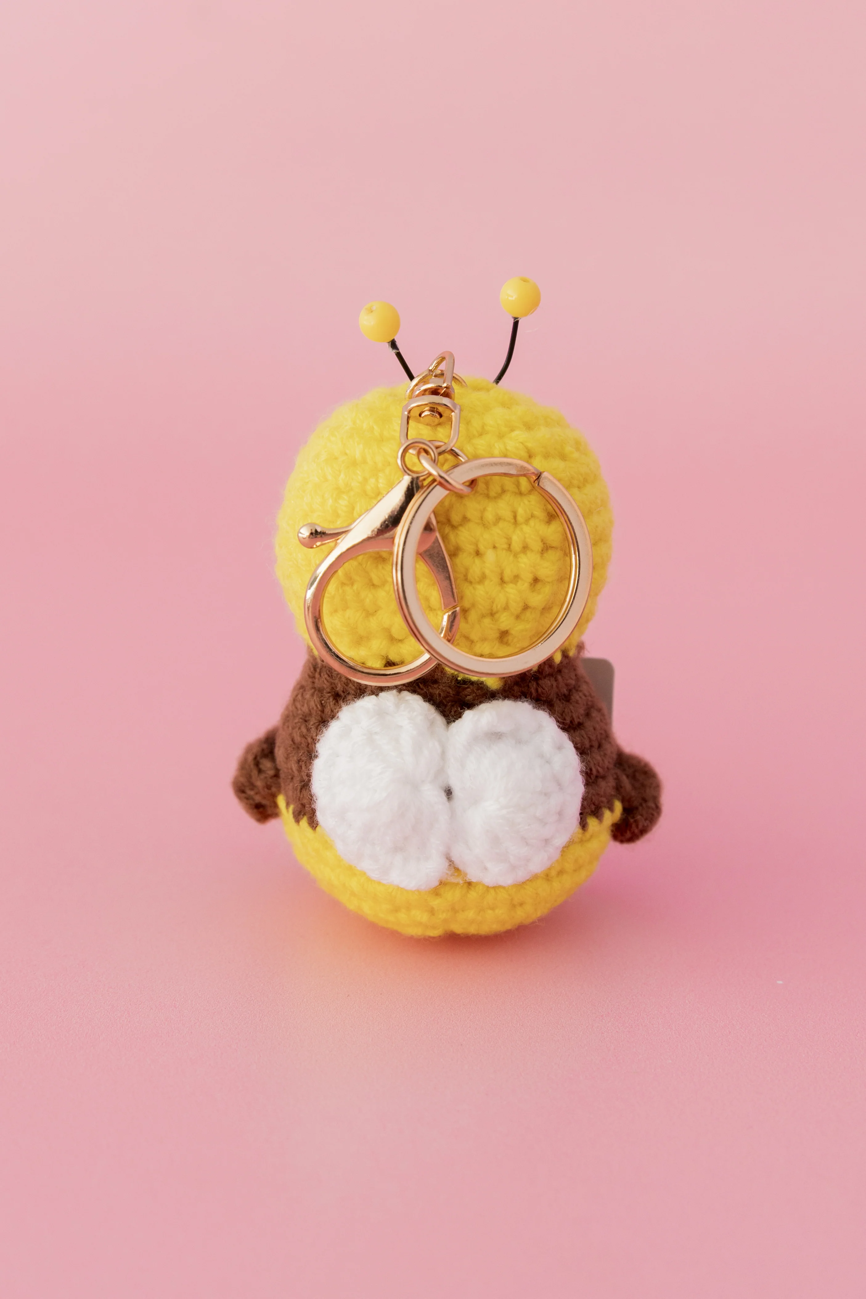 Positive Bee Keychain