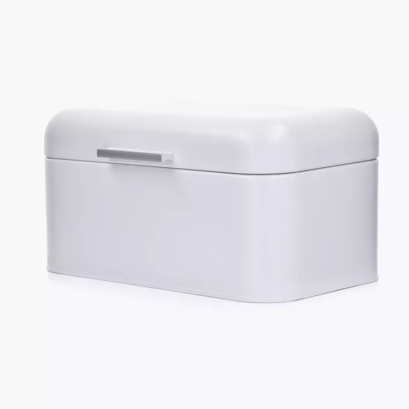 Chlebak DUKA DAGLIG 30x18x16 cm biały stal