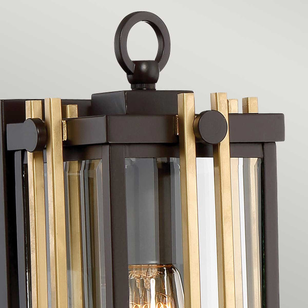 Kinkiet zewnętrznyzachodni brąz Goldenrod 1xE27x60W IP44 Quoizel