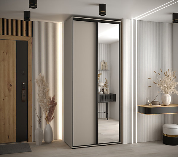 Armoire Dakota 3 a portes coulissantes 110/45/235,2portes