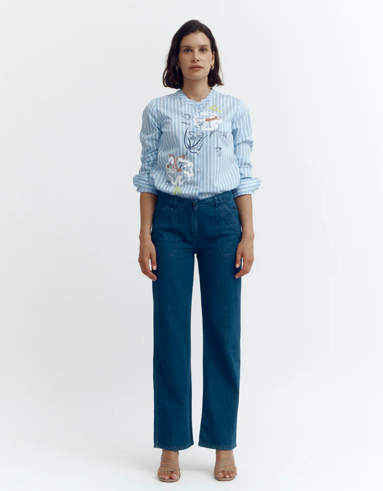 Jeans large délavé PALMA/87037/301