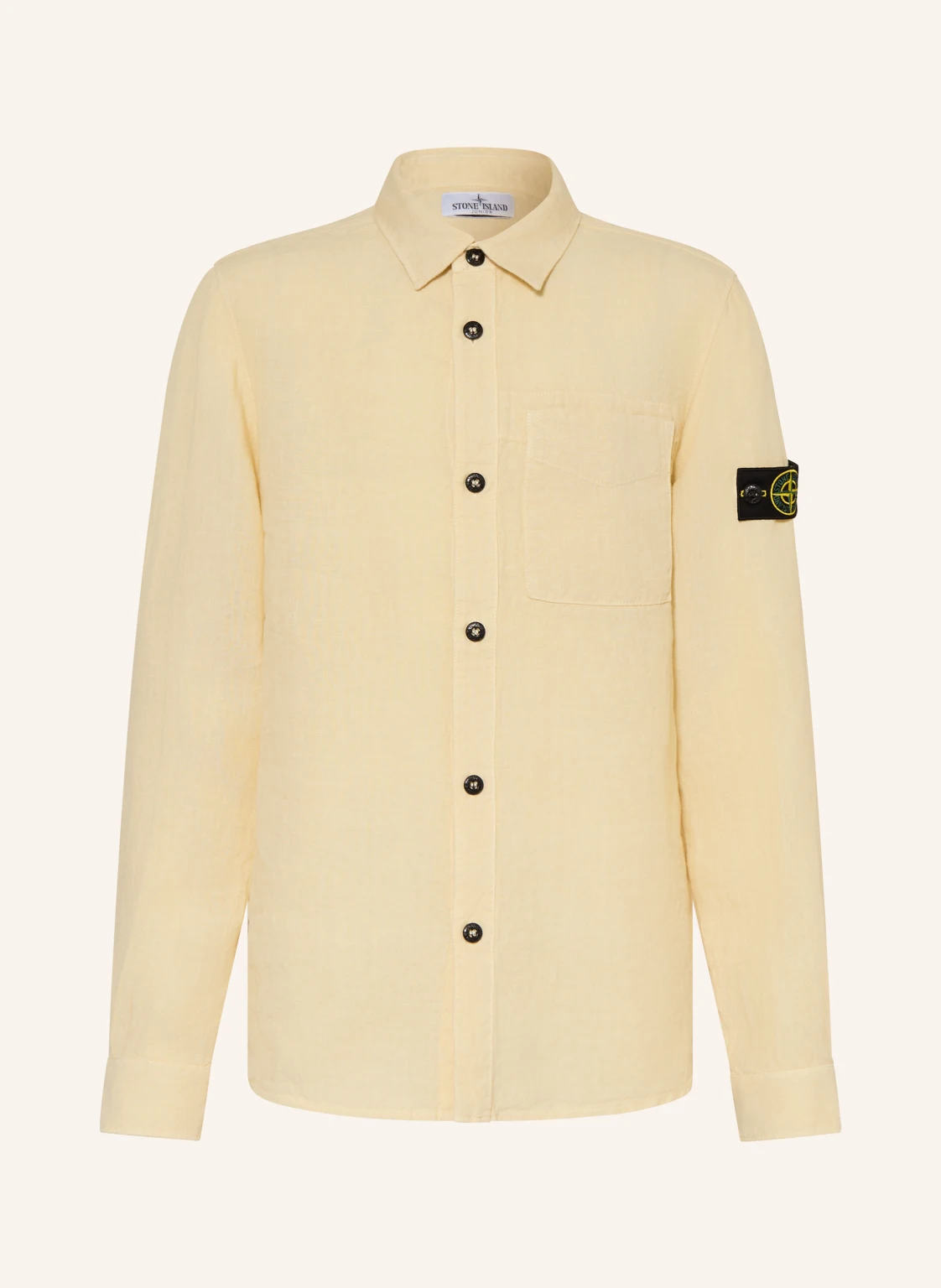 STONE ISLAND JUNIOR Leinenhemd