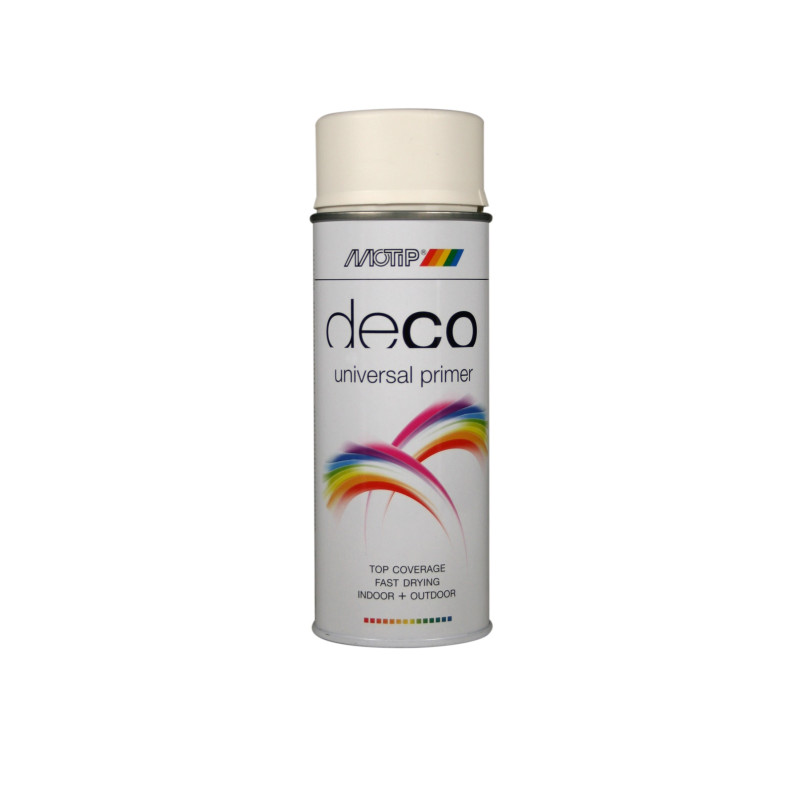 Primer en spray Deco blanc 0,4 L MOTIP