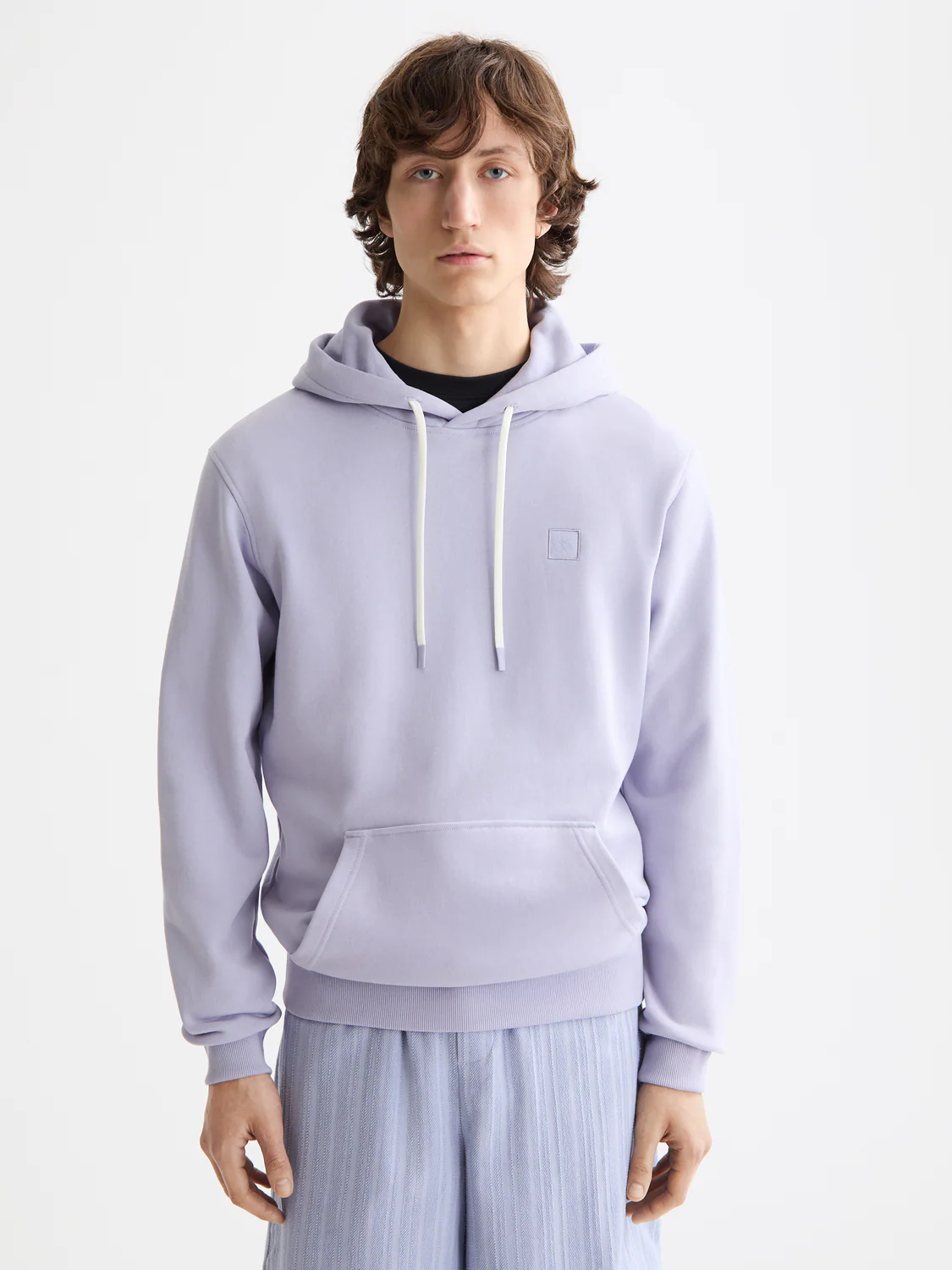 Seasonal Core - Regular-Fit Logo Badge Hoodie