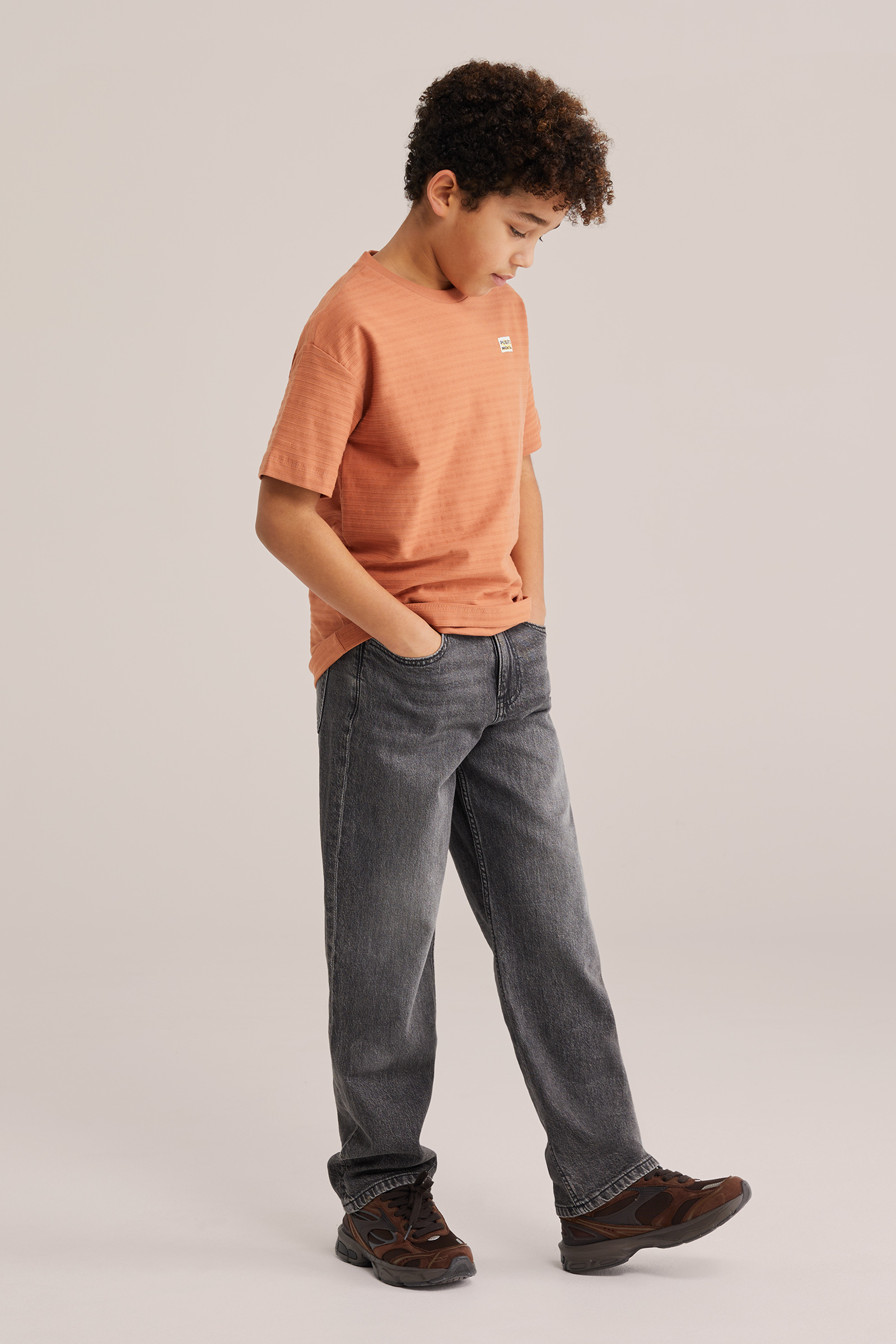 Jongens T-shirt met structuur