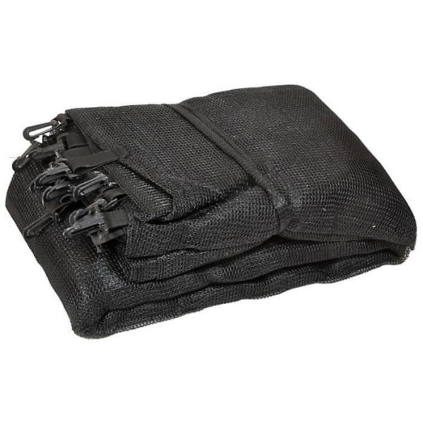 Filet de trampoline - Bordure extérieure - Filet de sécurité - noir - 366 cm
