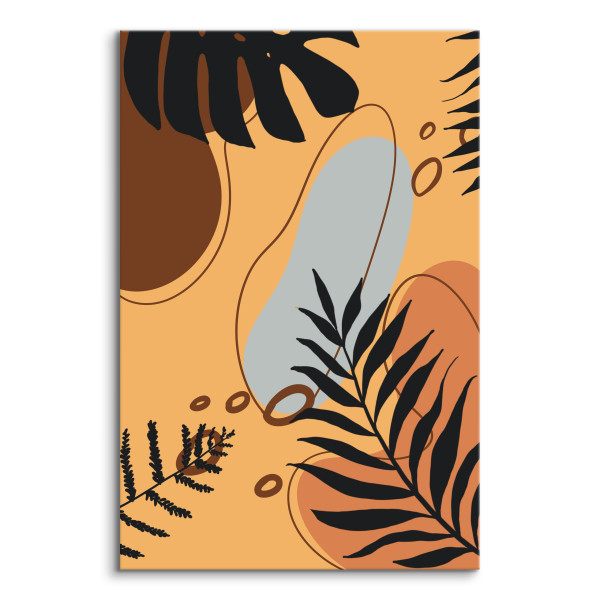 Obraz Liście Monstery Palma Boho 20x30cm