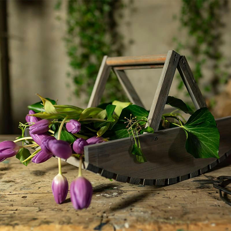 - Panier de cueillette Bois 53 cm