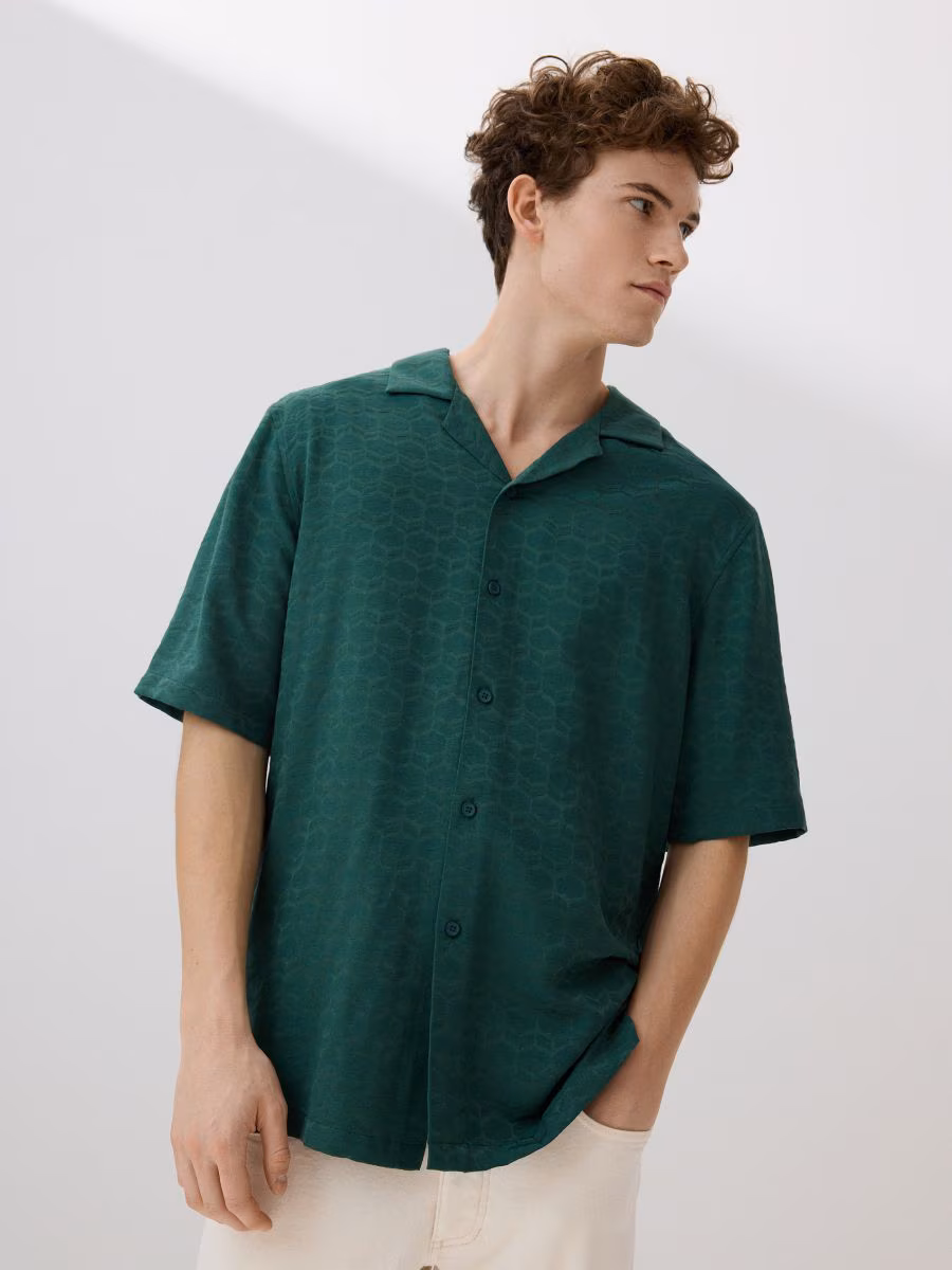 Comfort Fit Viscose Rich Shirt
