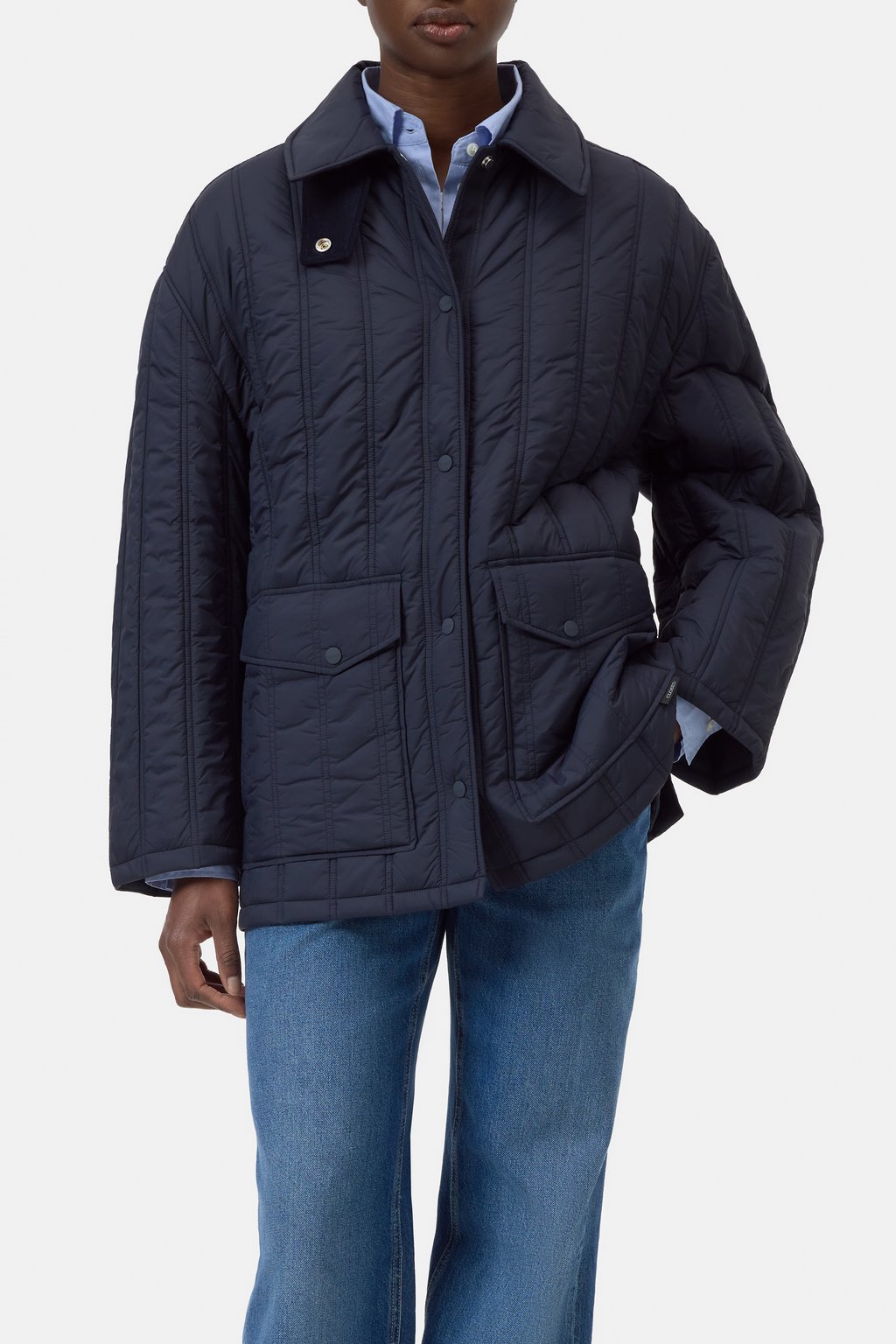 Steppjacke aus recyceltem Nylon