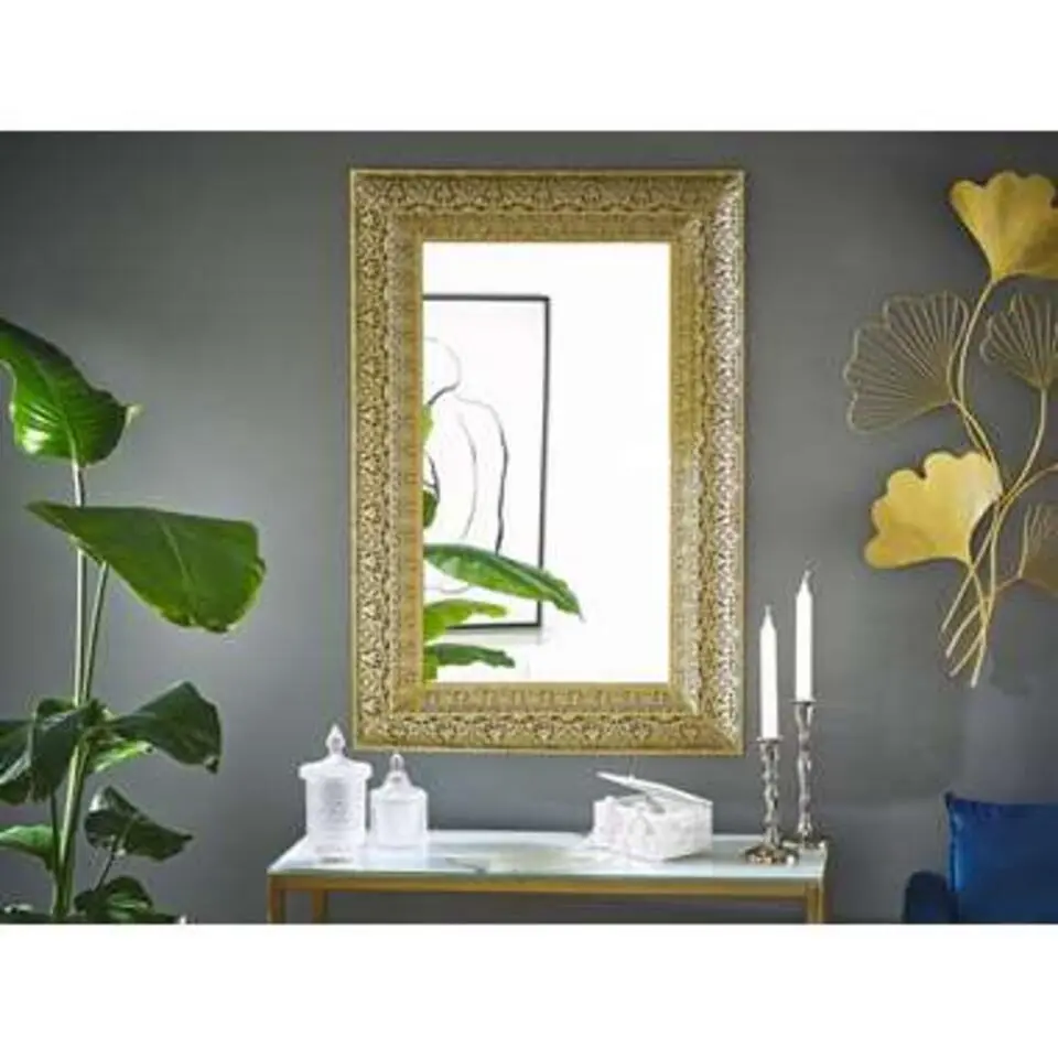 DEHRADUN - Spiegel - Goud - Metaal