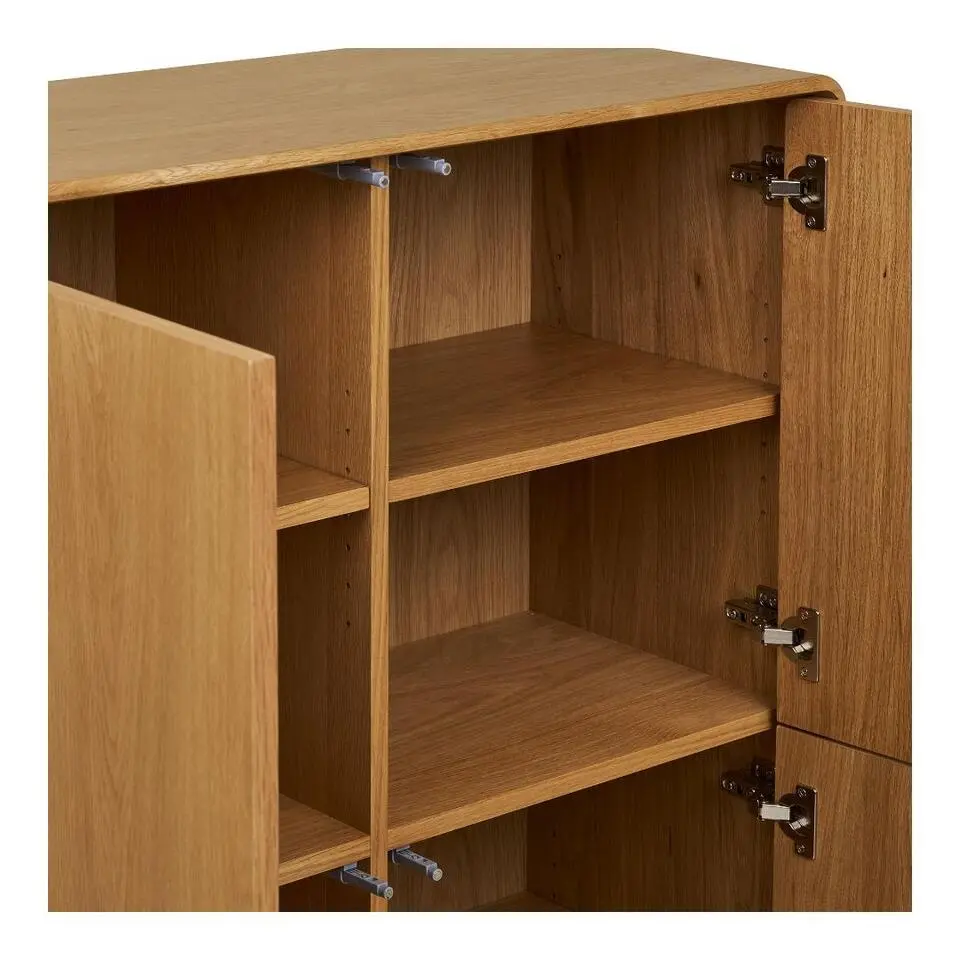 Hioshop Karna dressoir 2 deuren eiken