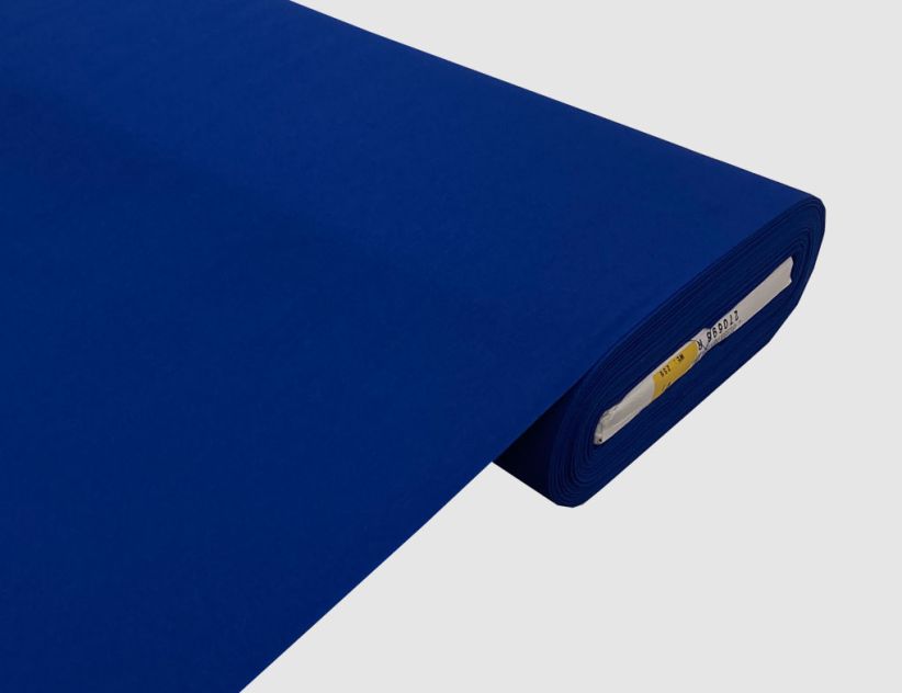 Dekostoff Uni blau