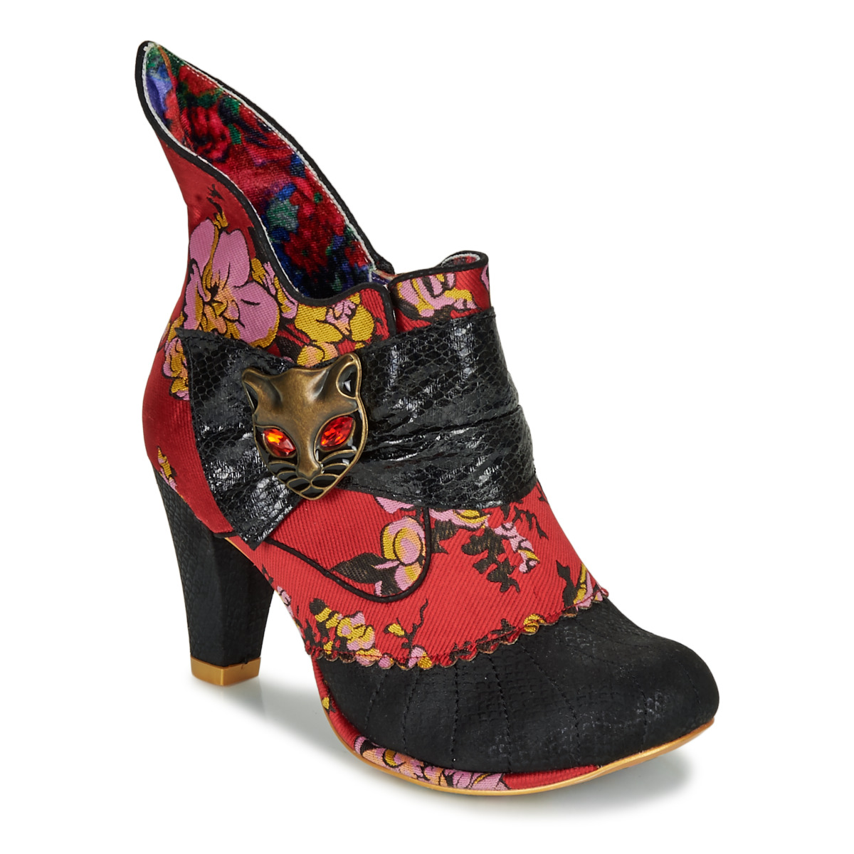 Irregular Choice - MIAOW - Red / Black