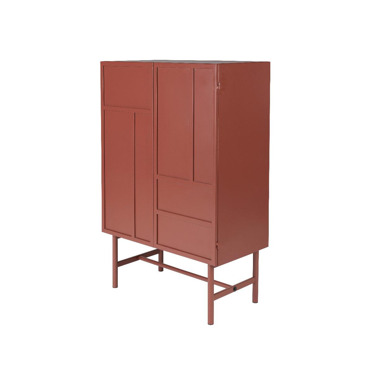 Puur - Harold wandkast - rood