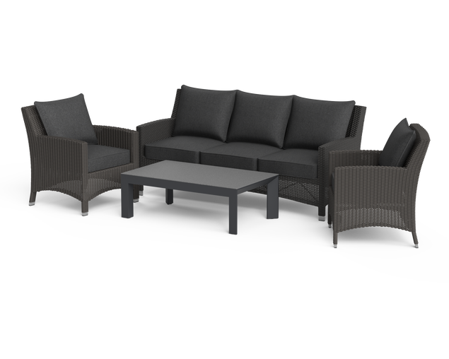 Avalon 4 Piece Lounge Setting