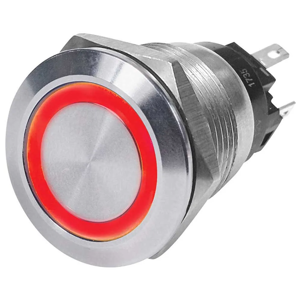 Blue Sea Systems Off-On Red LED Switch 12V