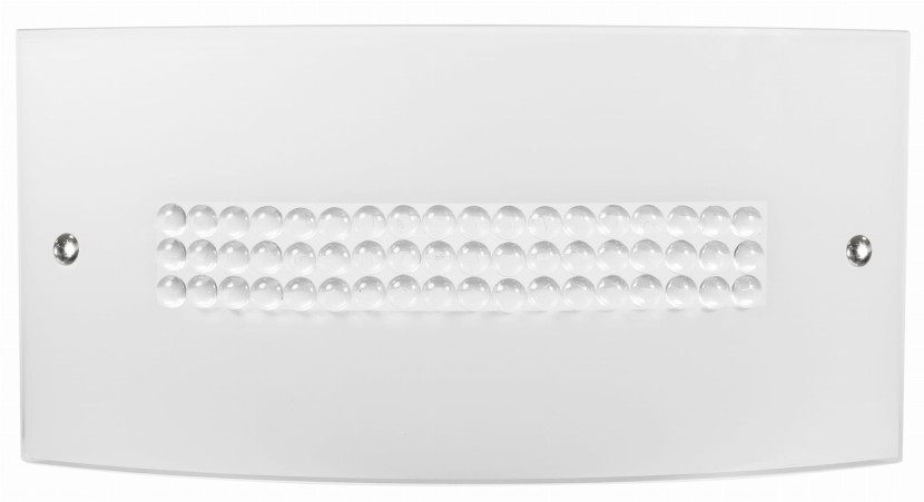 Plafonbiały prostokątny 40cm FUZO 2xE27x40W IP20 Candellux
