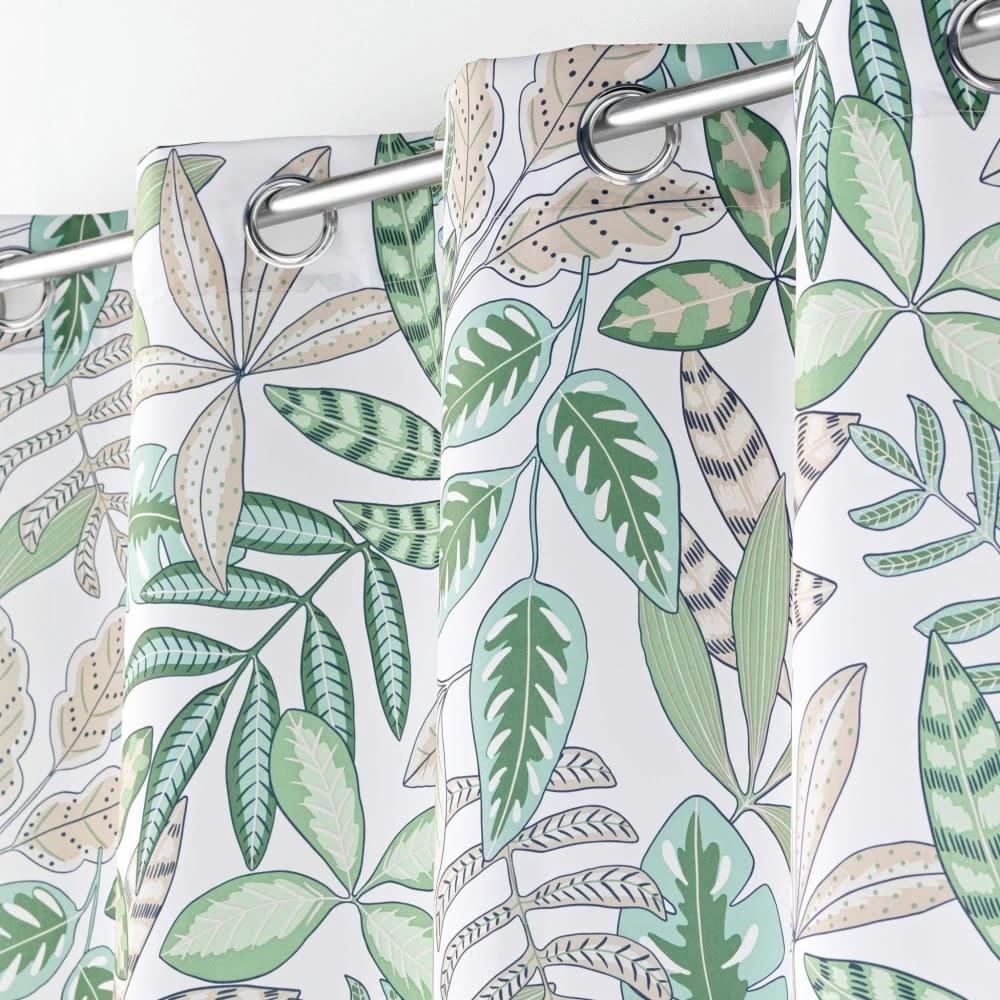 - Rideau  polyester Blanc 140 X 260