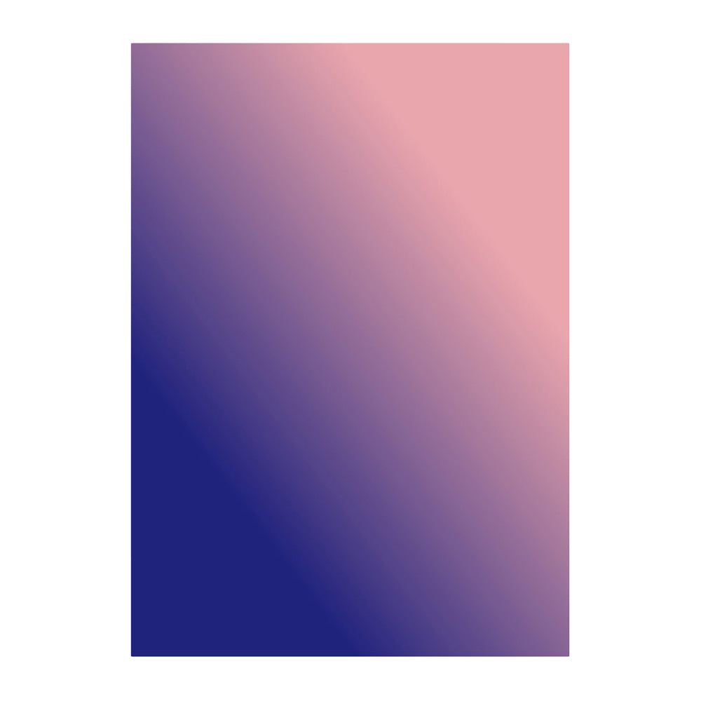 Paper Collective Absorb 03 Poster 30 x 40 cm - Purple / Blue