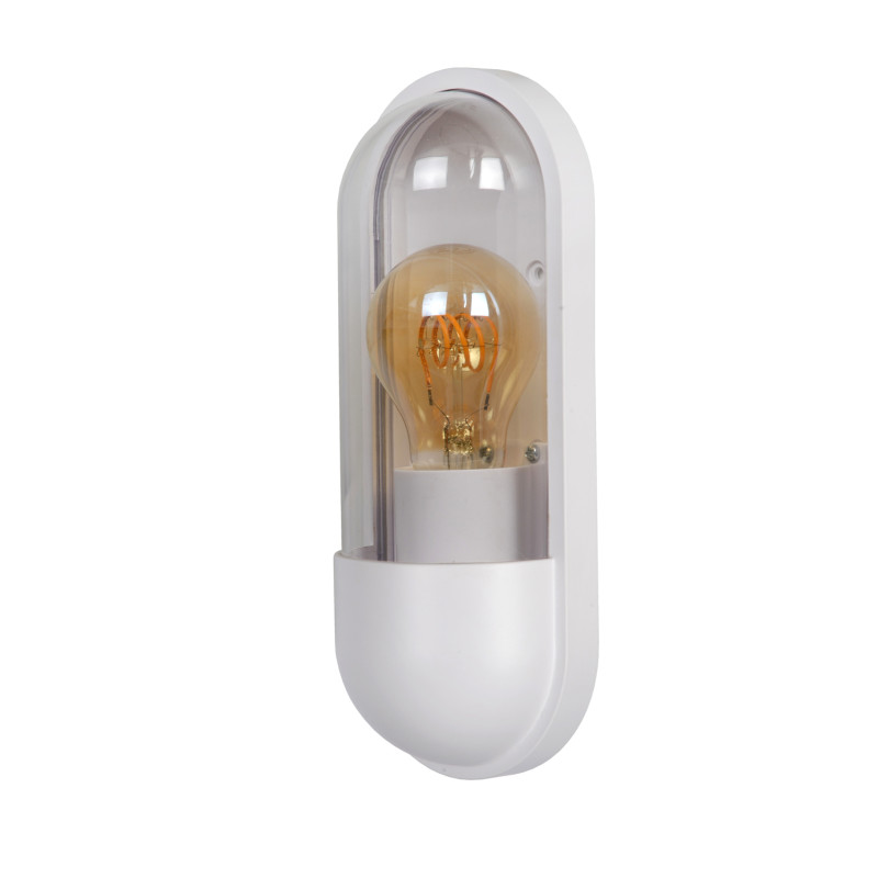 Applique extérieure Capsule blanche E27 15 W LUCIDE