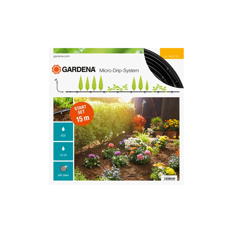 Kit d'arrosage pour rangées de plantes GARDENA