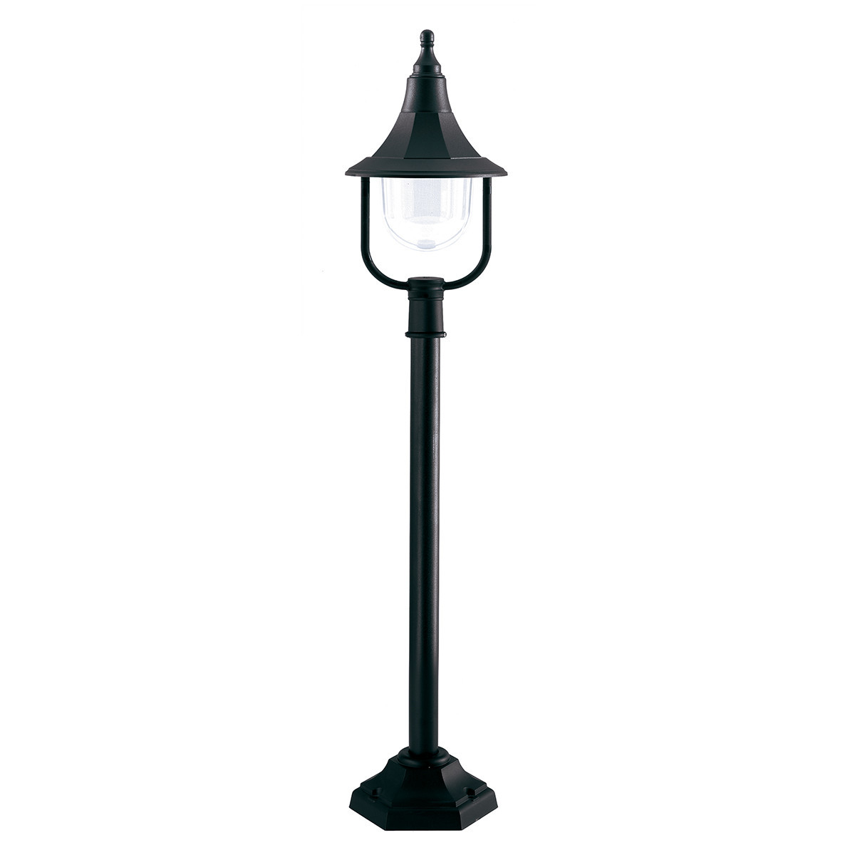 Lampa ogrodowa stojąca czarna Shannon wys:118 cm 1xE27x60W IP44 Elstead