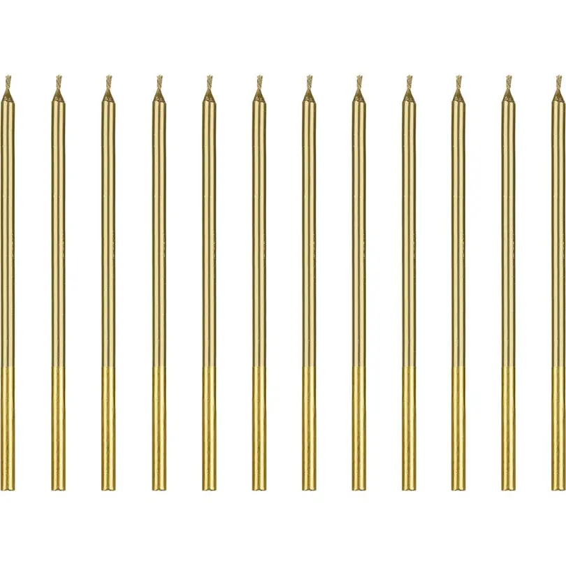 Geburtstagskerzen 12er-Set Partydeco