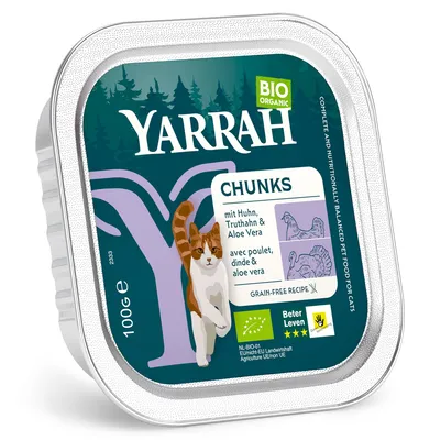 Yarrah Organic Chunks in Gravy 6 x 100g