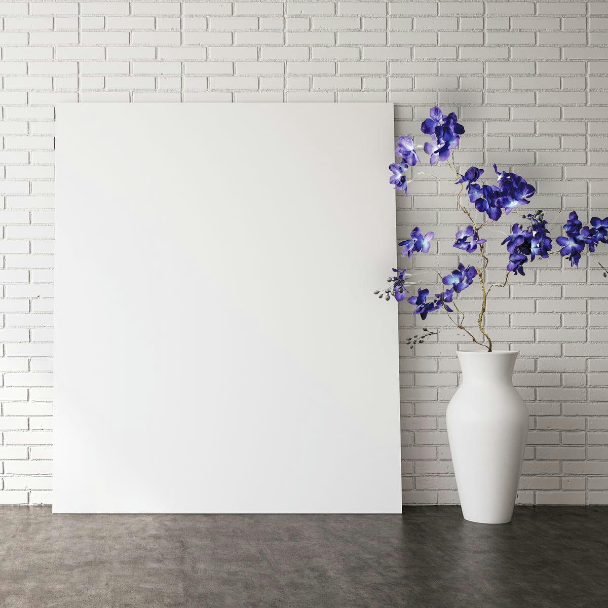 - Branche d'hortensia avec baies H109