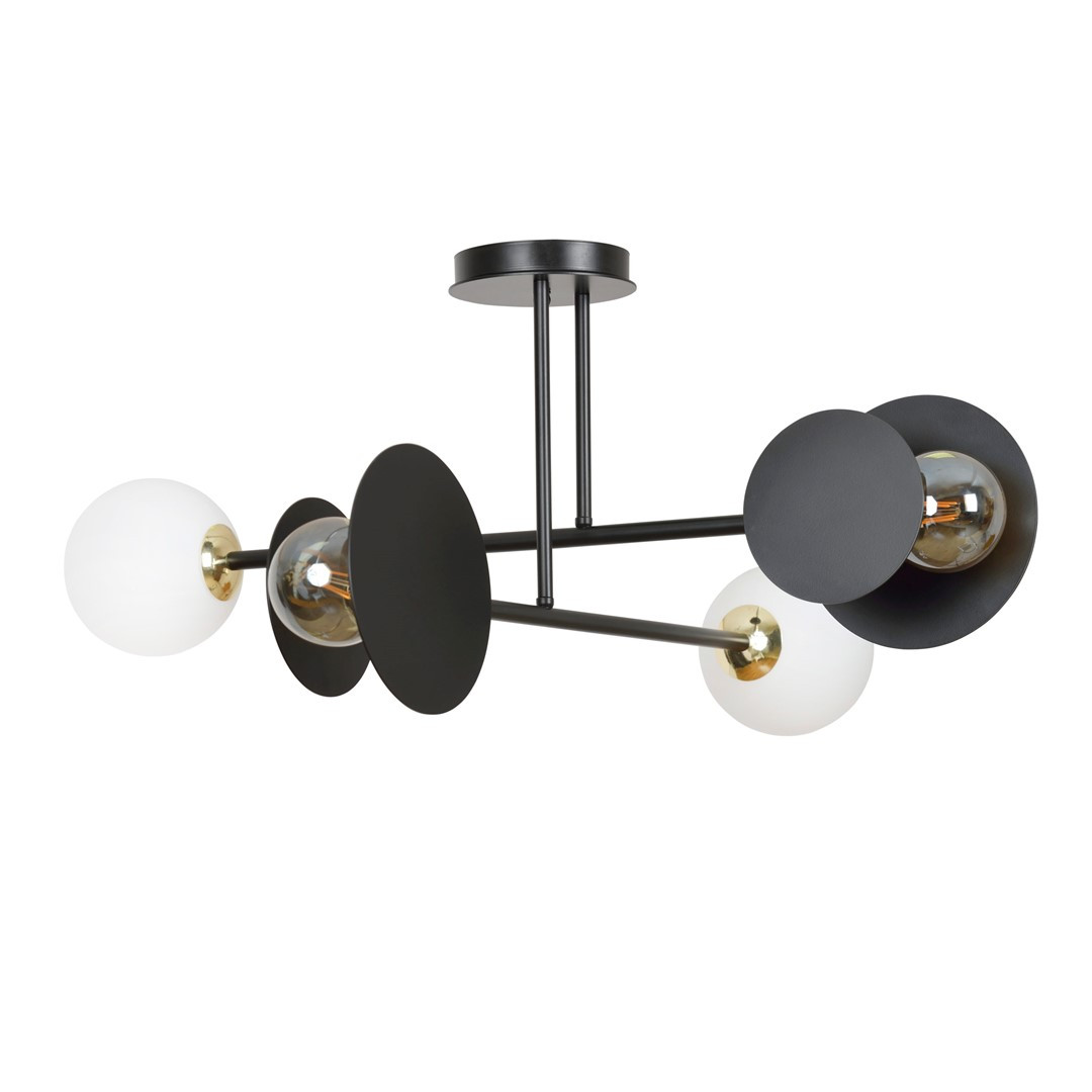 Lampa Sufitowa Minerva 4 Black