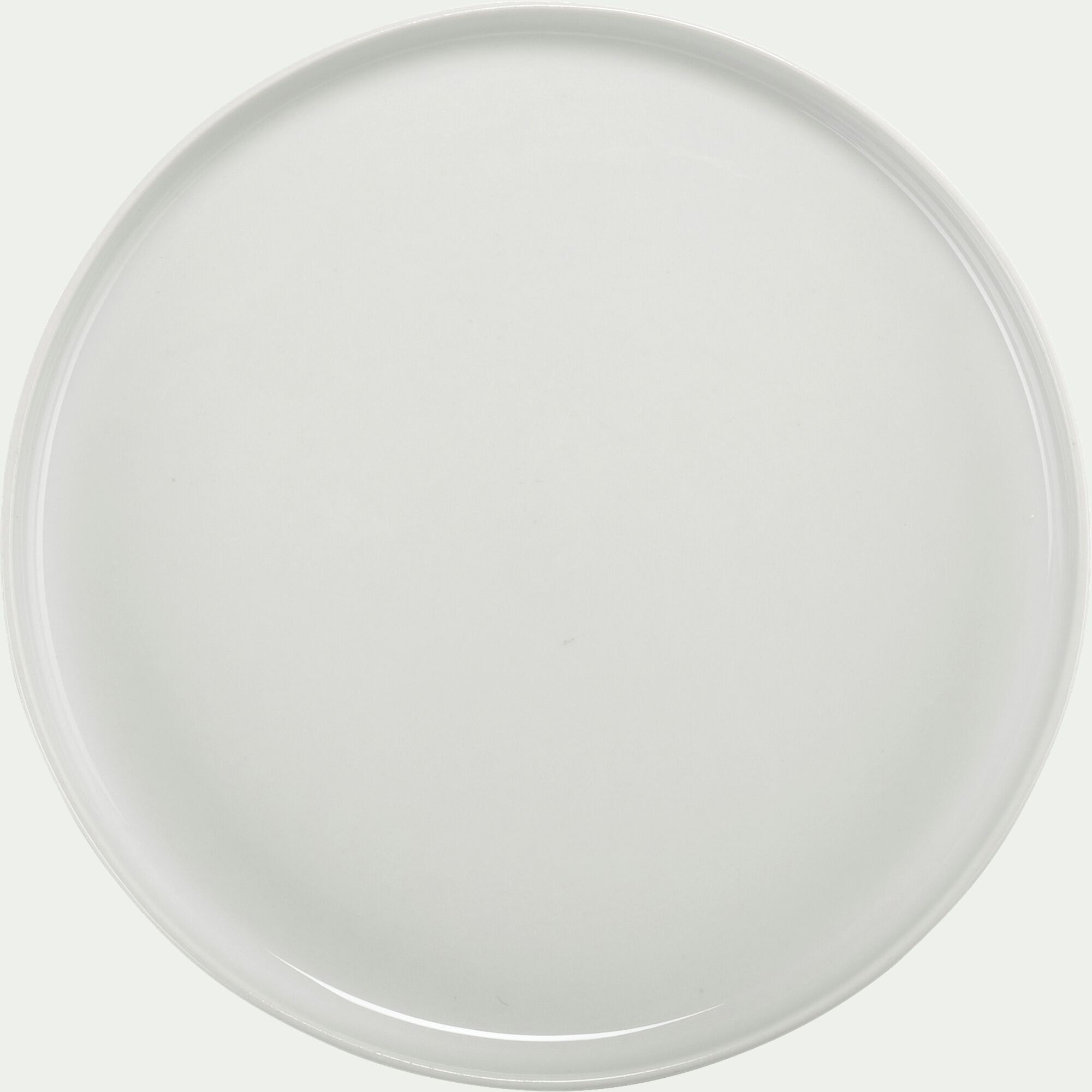 TOULOUSE - Assiette à dessert en porcelaine D20cm - blanc
