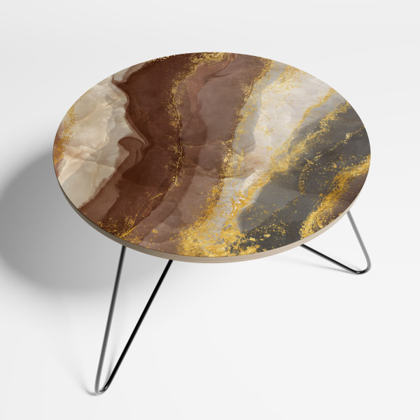 MARBLED ELEGANCE Stolik kawowy mały