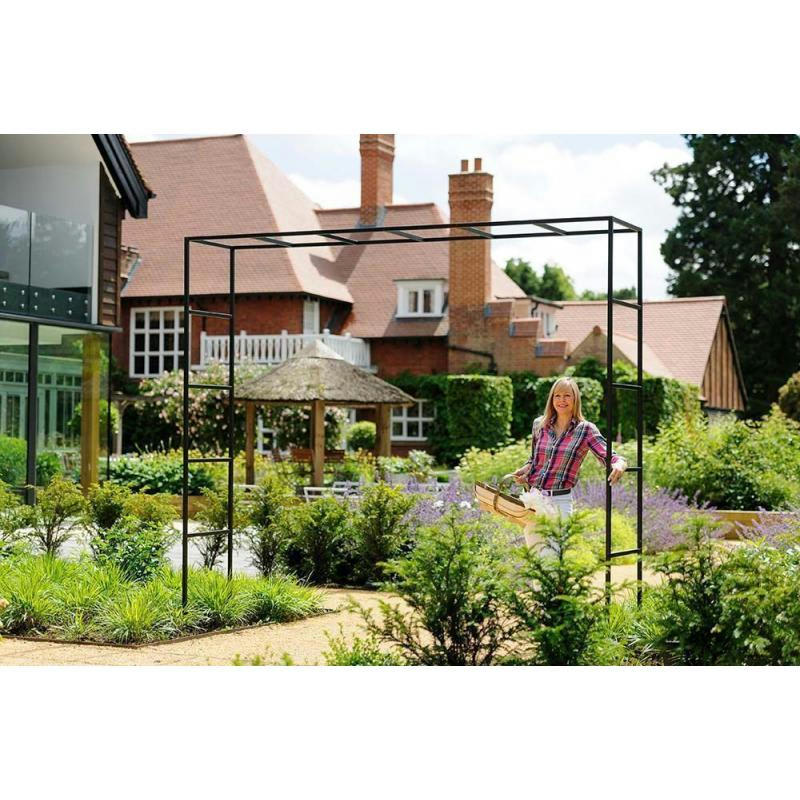 - Arche de jardin carrée en acier galvanisé square longueur 3m