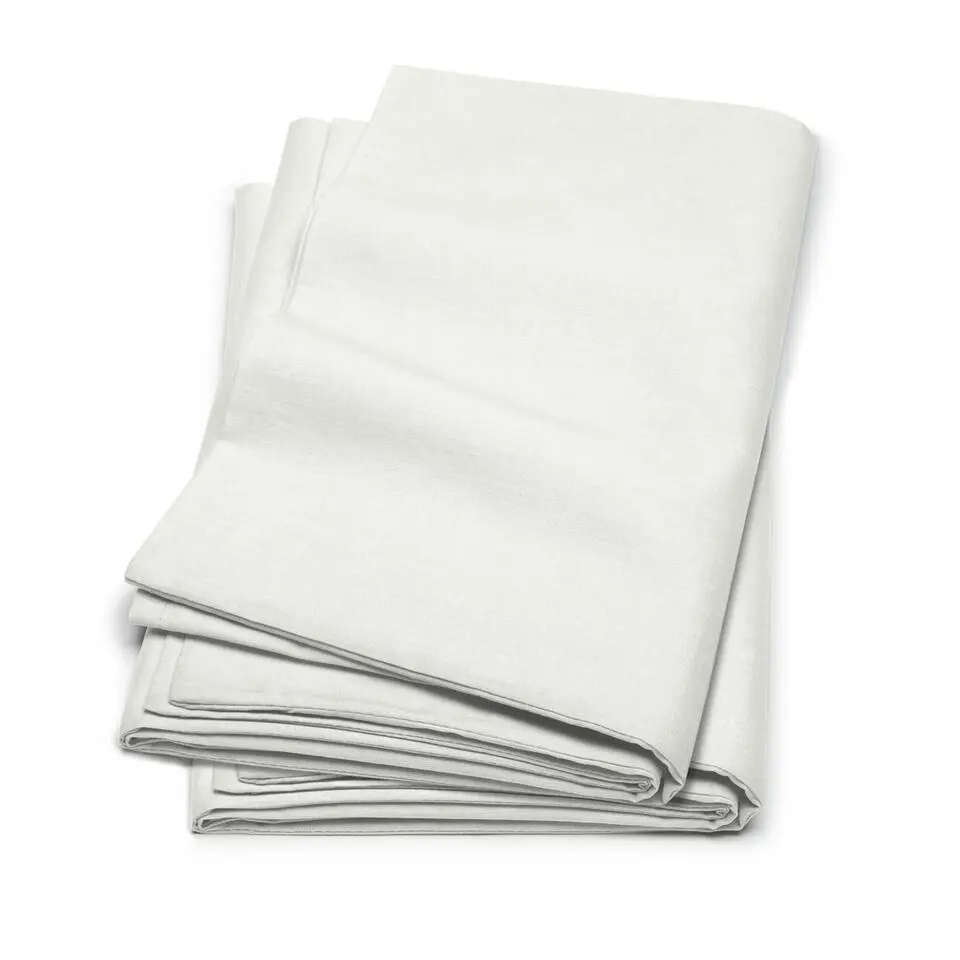 Cinderella Weekend - Kussenslopen met rits - Katoen - 80x80 cm - Ivory - 2 stuks