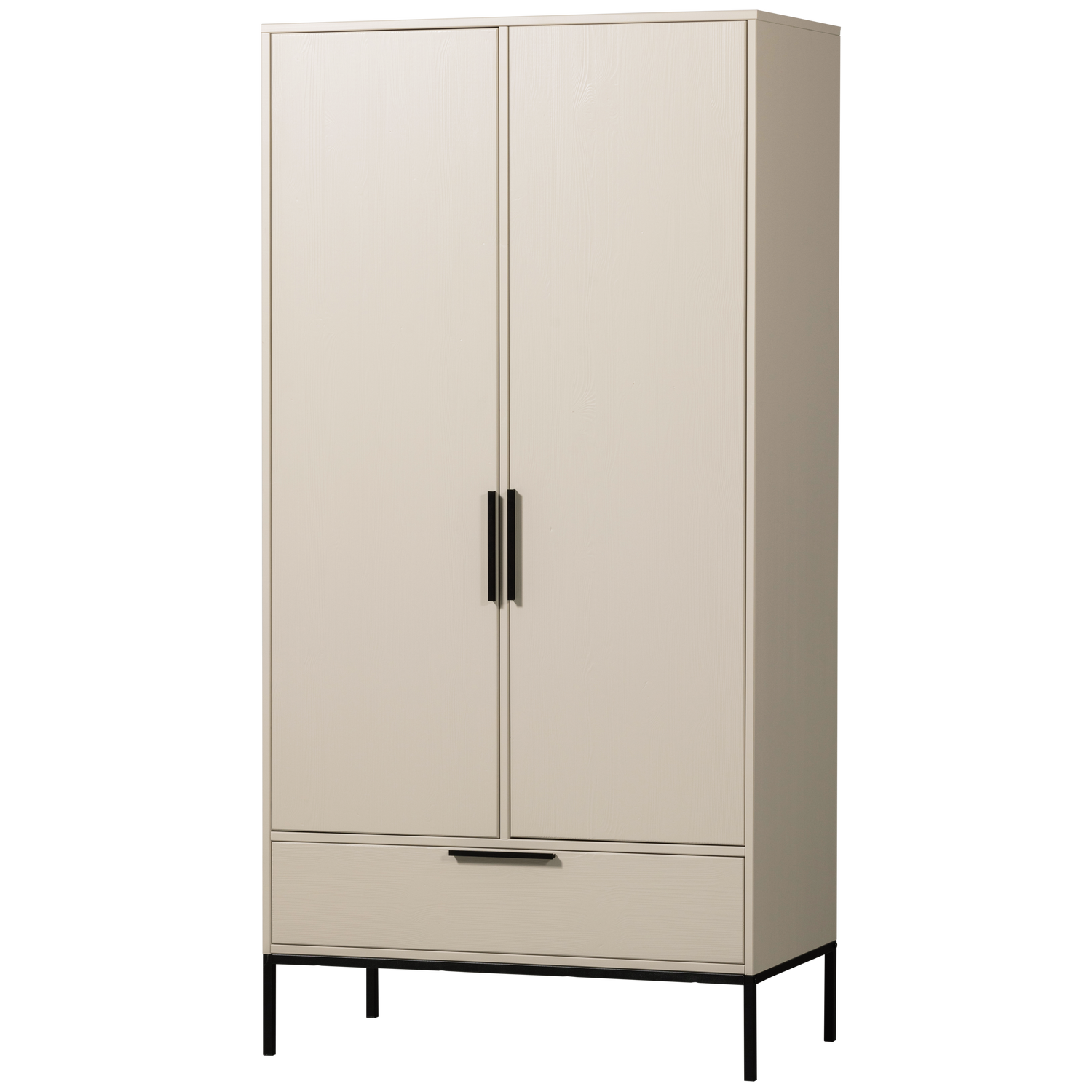 Woood Adam Kledingkast 2-deurs - Dust