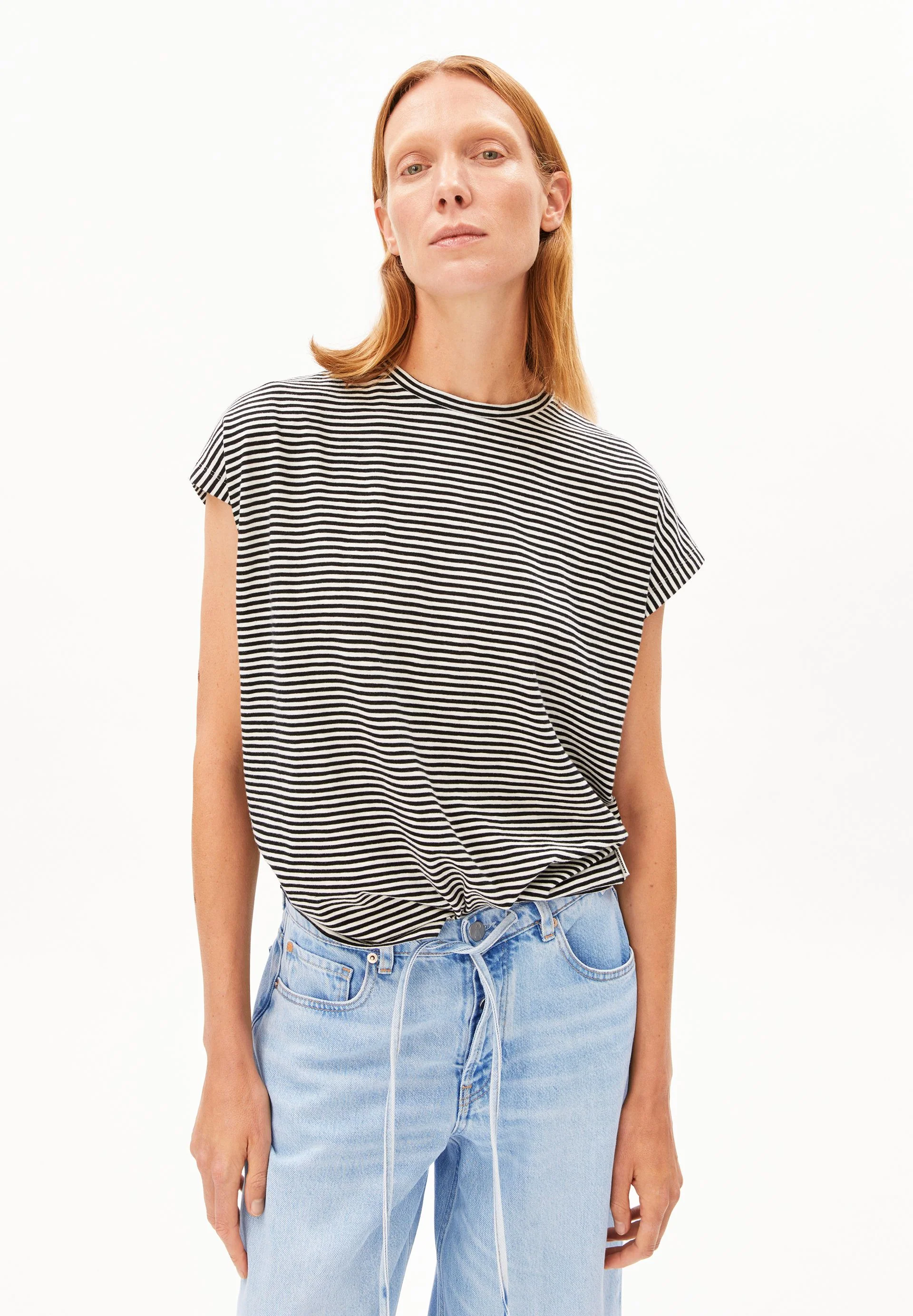 GESTREIFTES JERSEY T-SHIRT