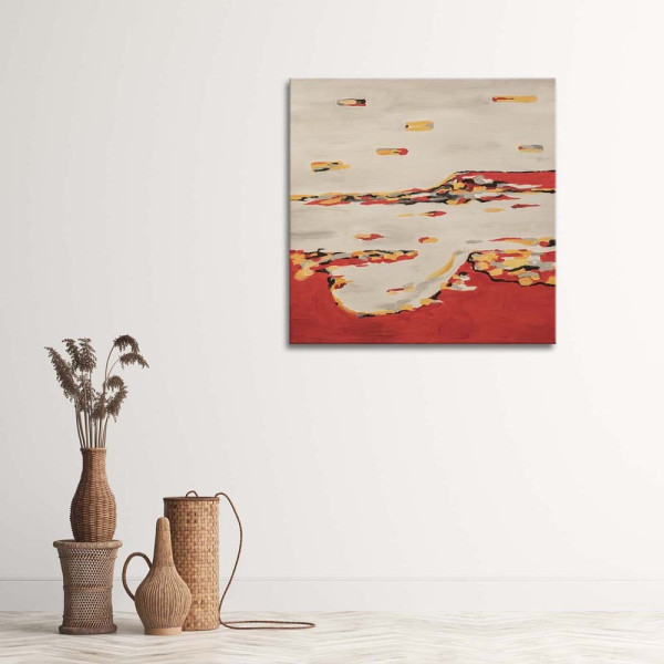 Feeby Obraz na płótnie Kompozycja abstrakcyjna 30x30