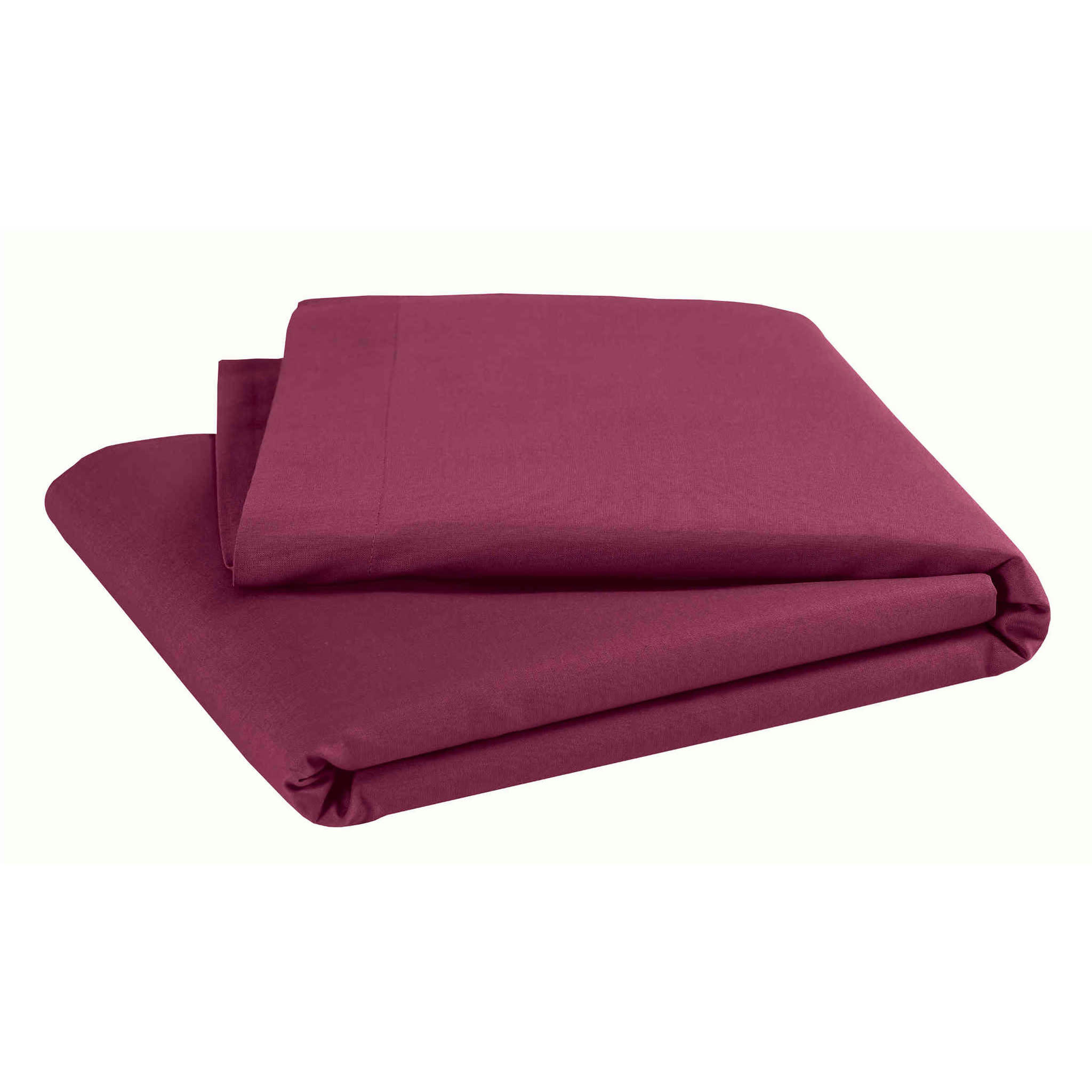 - Drap plat coton bio 118x180 taupe