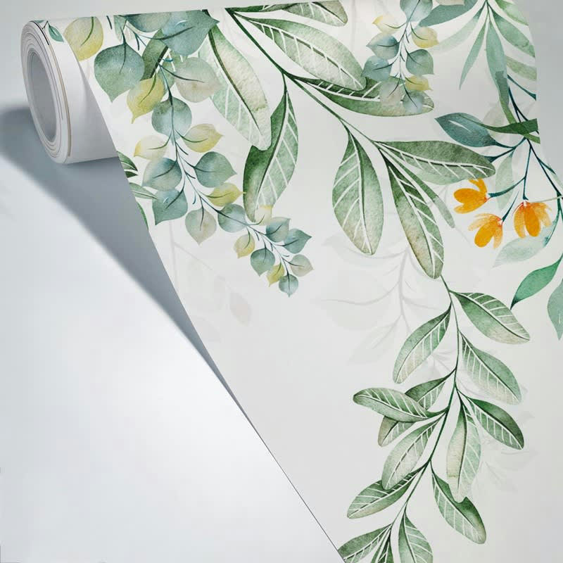 POETIC - Papier Peint Panoramique L336xH270cm Multicolore Végétal