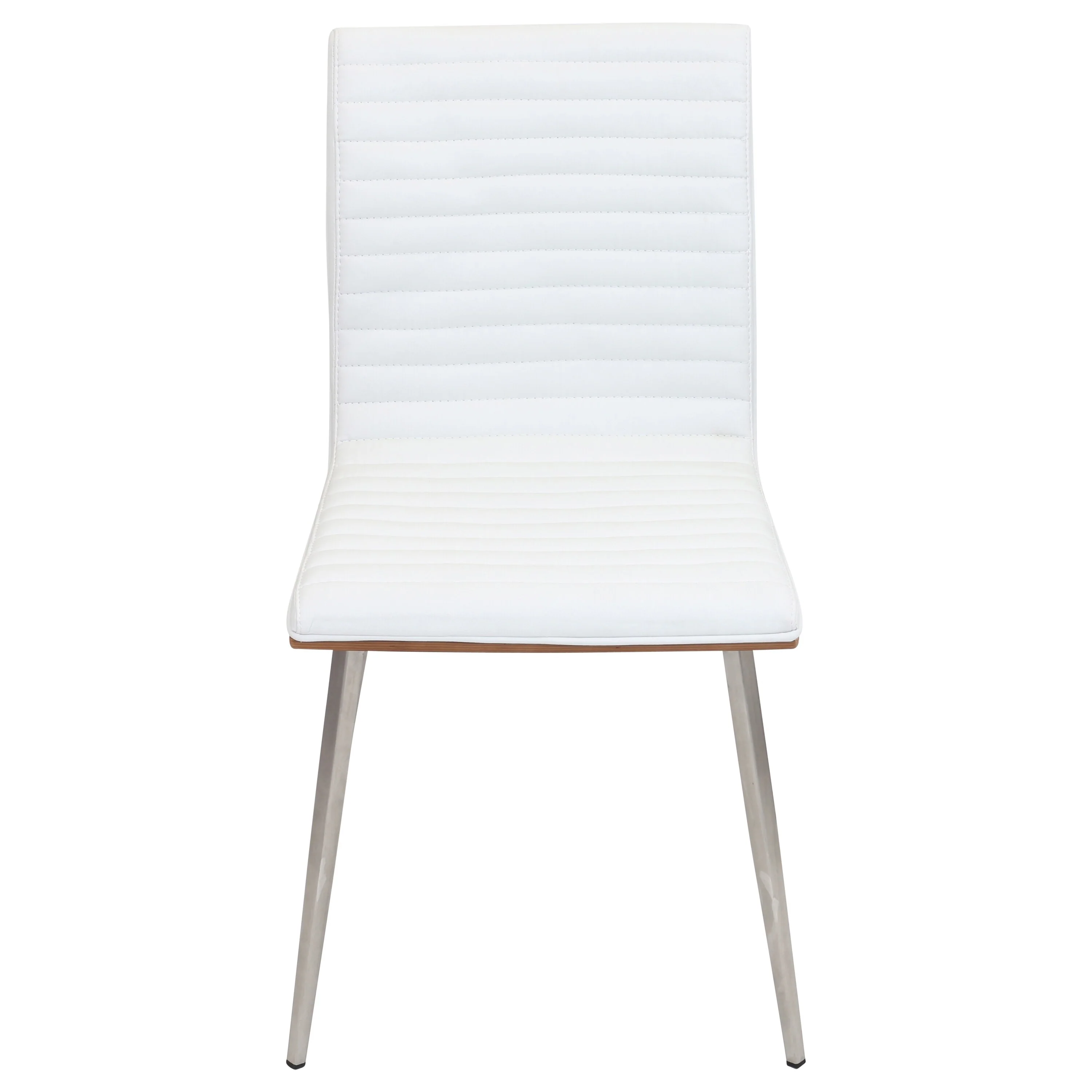 Mason Stainless Steel Wood Swivel Chair (Set of 2)