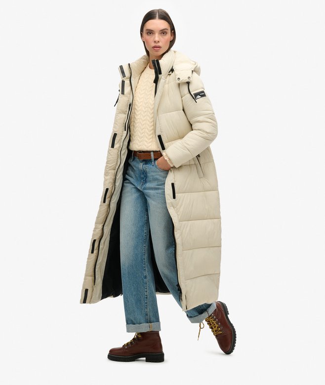 Ripstop Longline Puffer Jacket