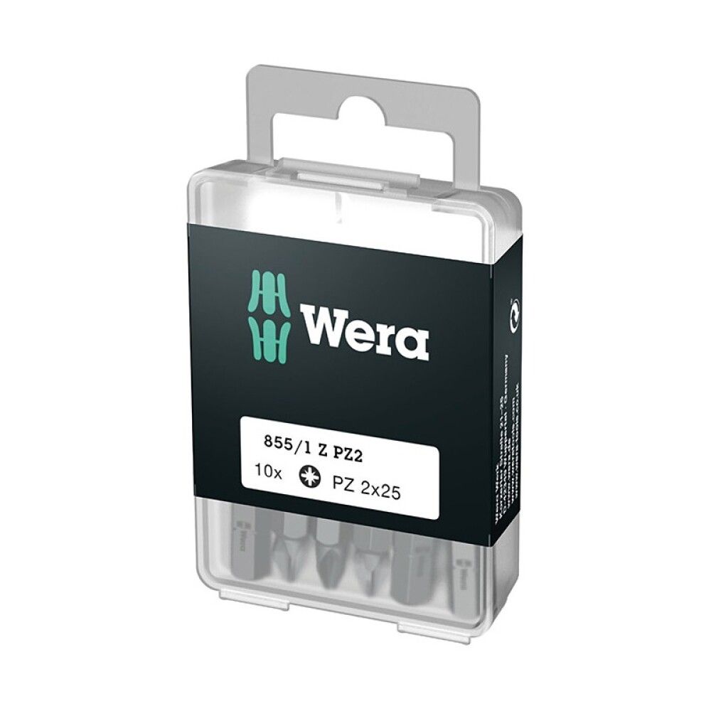 BITSSETT WERA 855/1Z PZ2 10STK